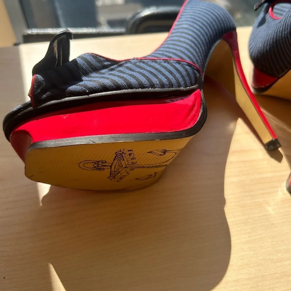 Iron Fist (Dolls Kill) great con size  9 9.5 (40) Euro nautical/sailor platforms - Picture 9 of 10